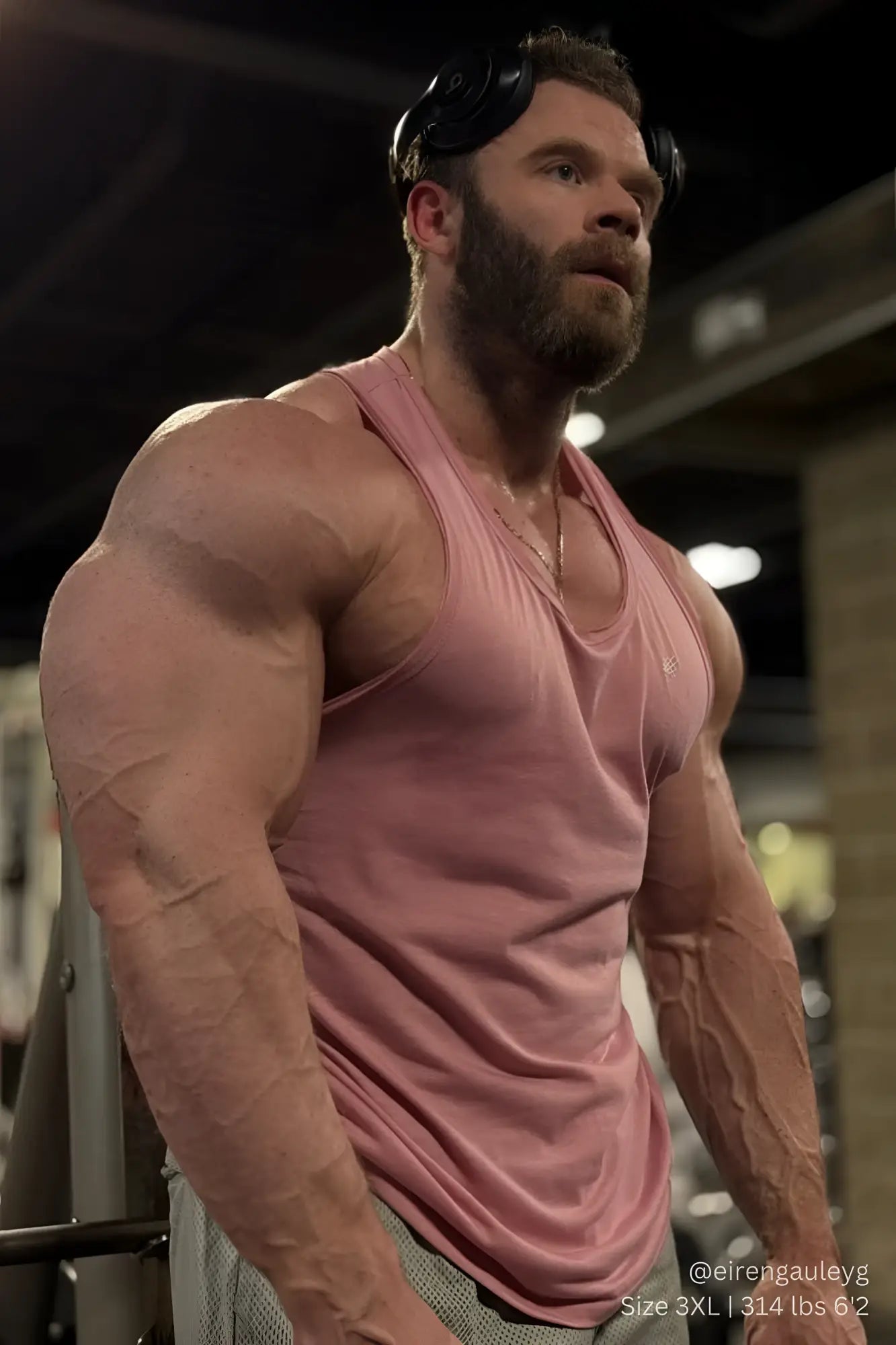 Jed north vital raw-hem tank top 2.0 is a salmon pink sleeveless athletic tank with a scoop neckline and ribbed texture