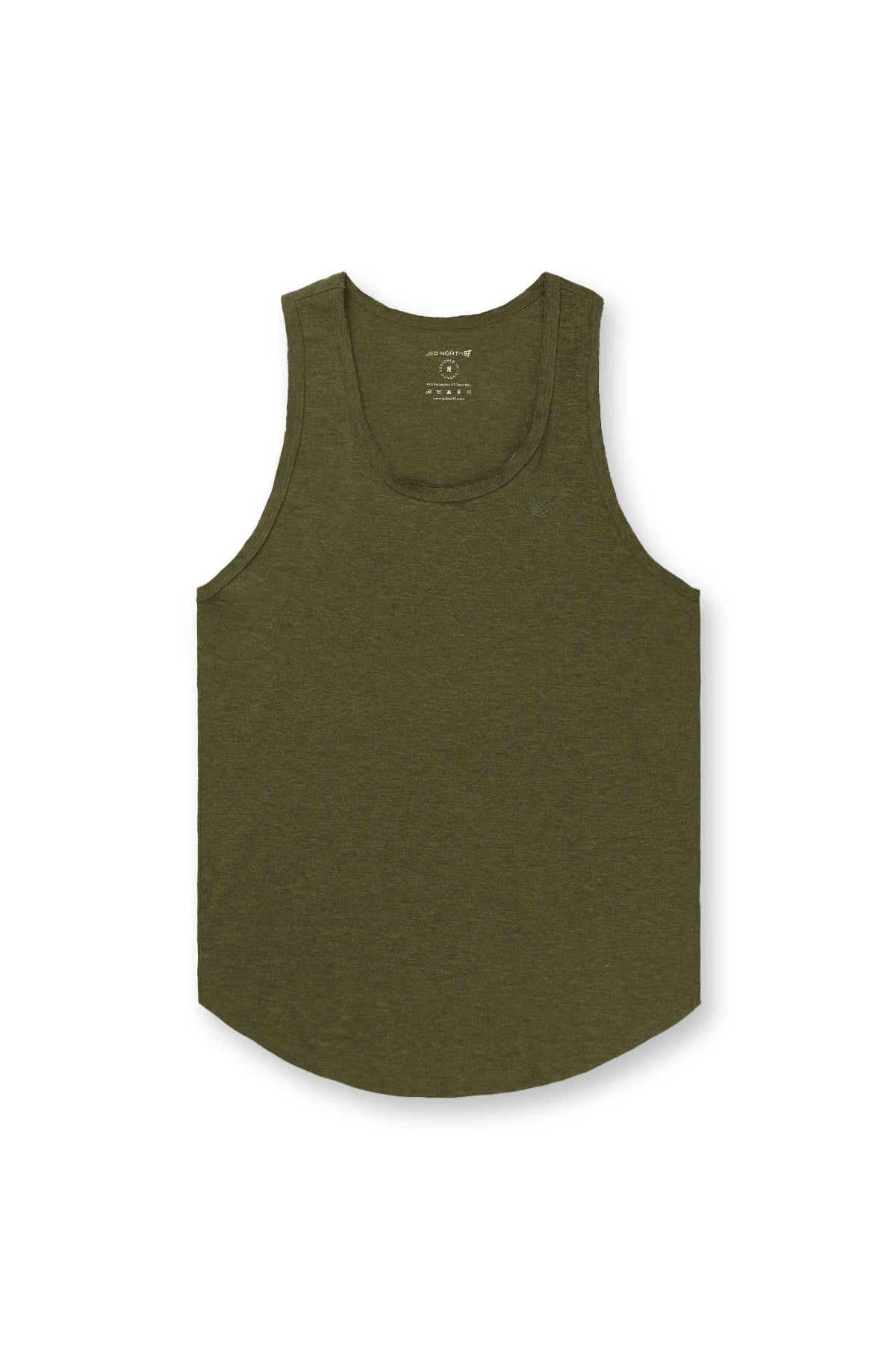 Jed North Men's Vital Raw-Hem Tank Top 2.0 - Green