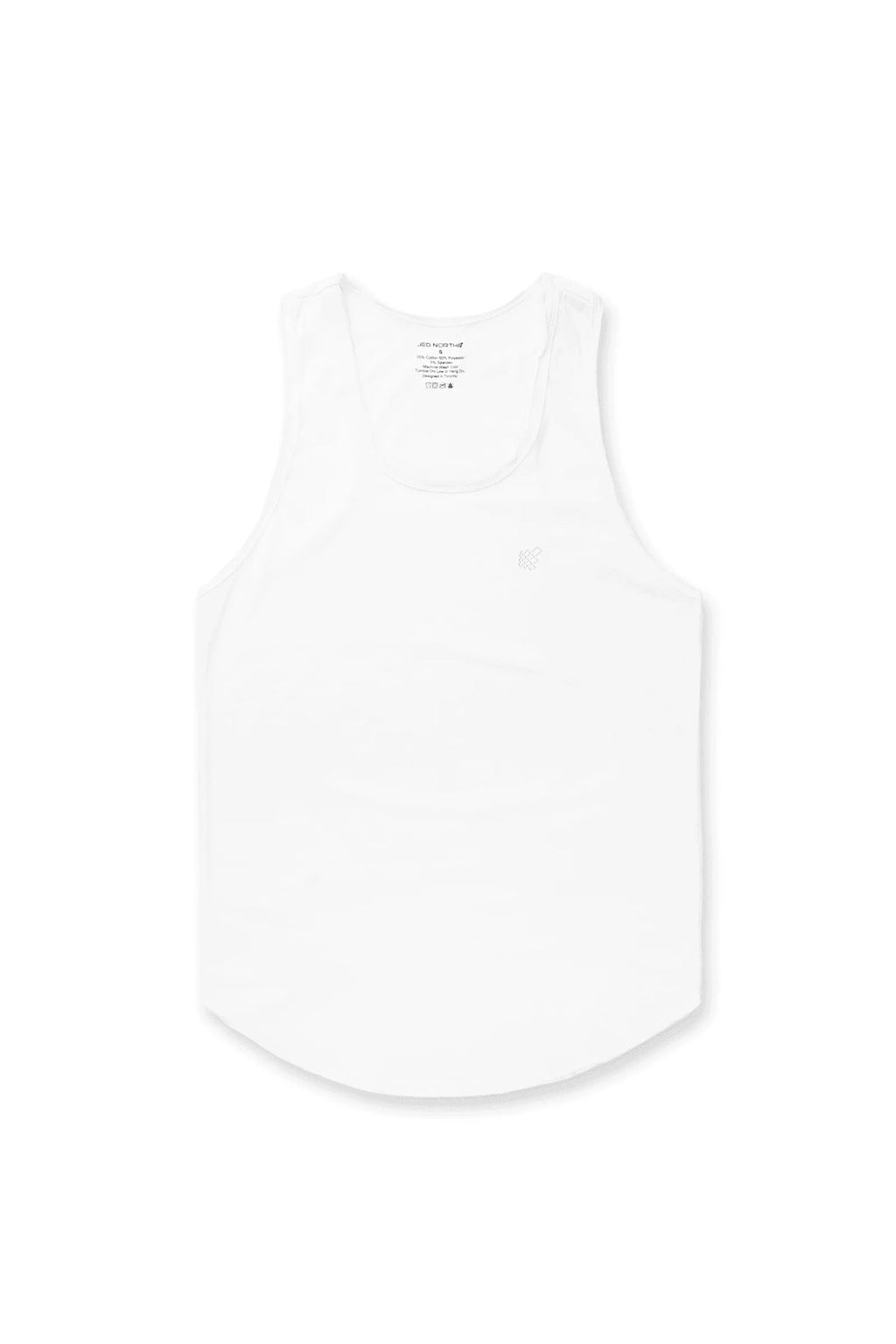 Jed North Men's Vital Raw-Hem Tank Top 2.0 - White