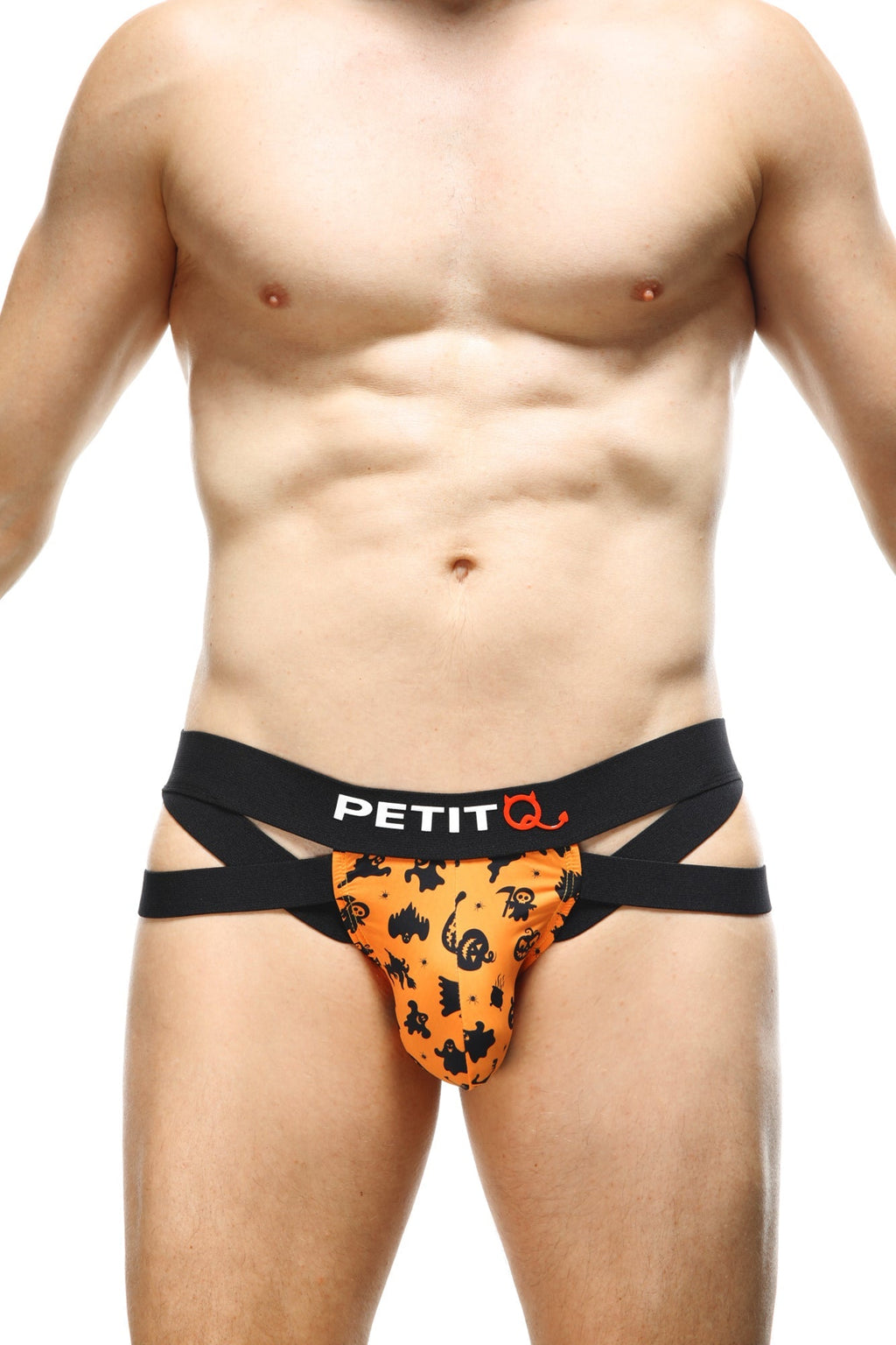 PetitQ Men's JockThong Bost Halloweenie