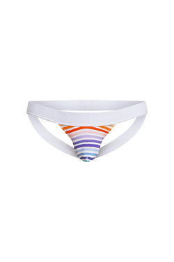 PetitQ Men's Jockstrap Chill Rainbow Pride