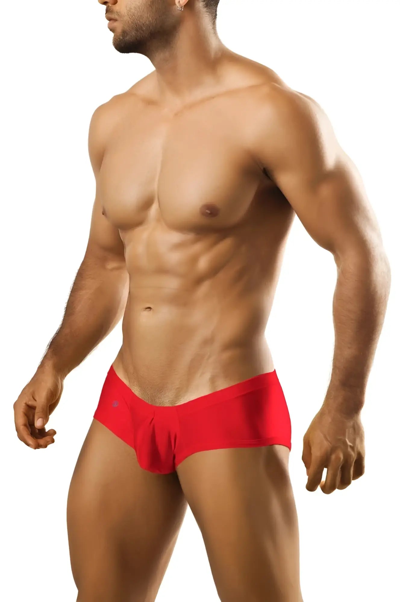 Red joe snyder bulge boxer athletic briefs with sleek form-fitting design for active wear