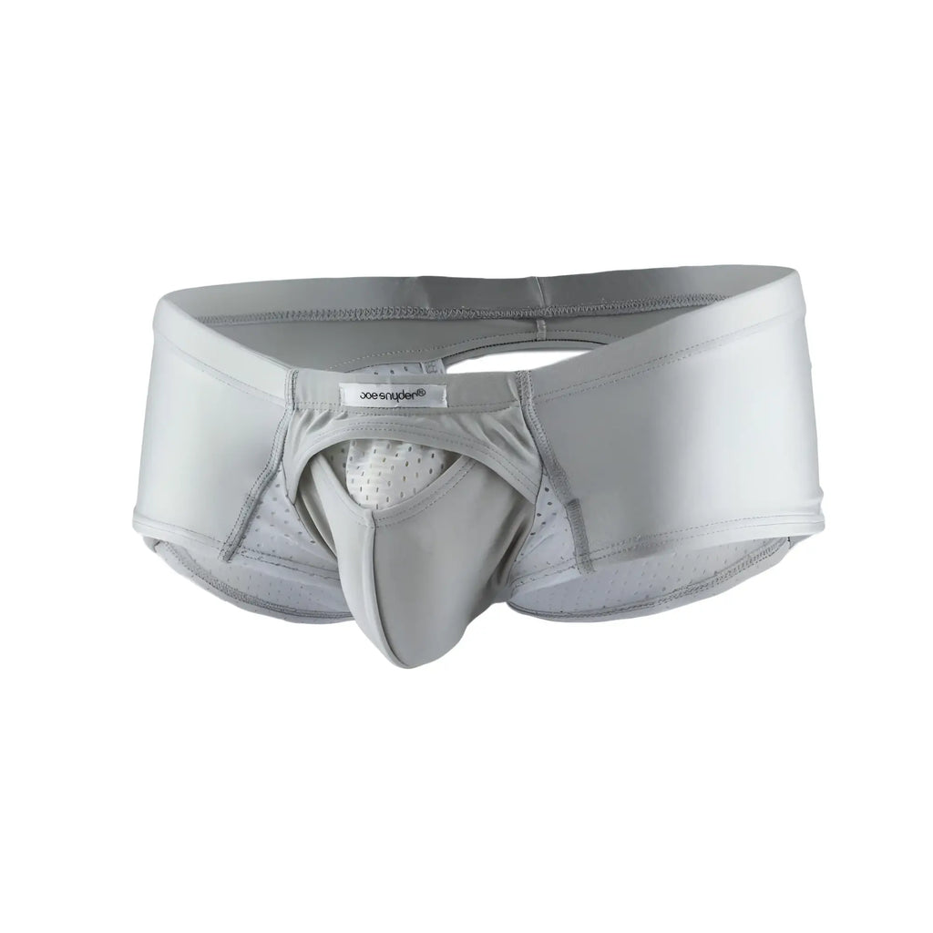 Gray joe snyder men’s underwear cheek sexiest with supportive contoured design and perforated mesh lining
