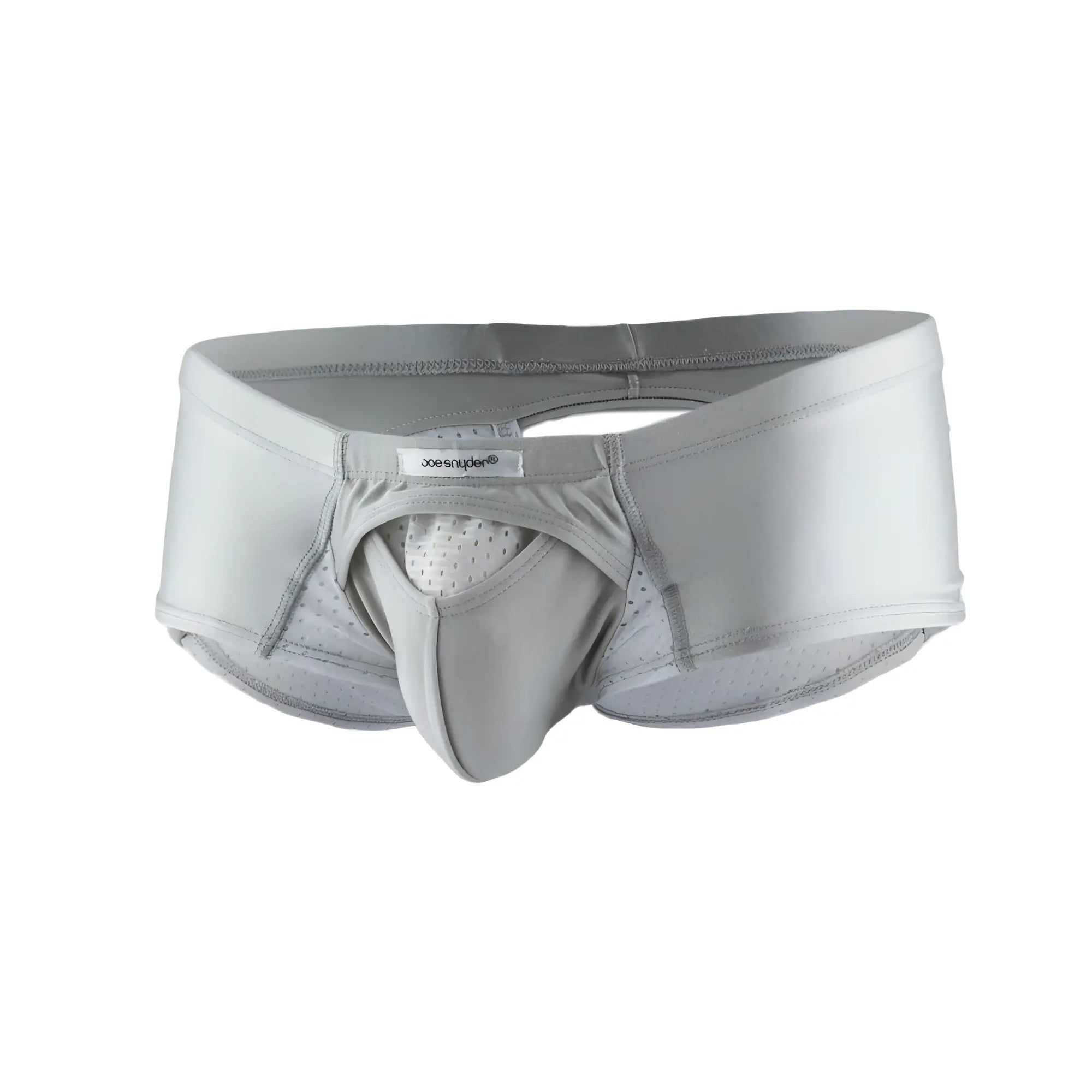 Gray joe snyder men’s underwear cheek sexiest with supportive contoured design and perforated mesh lining