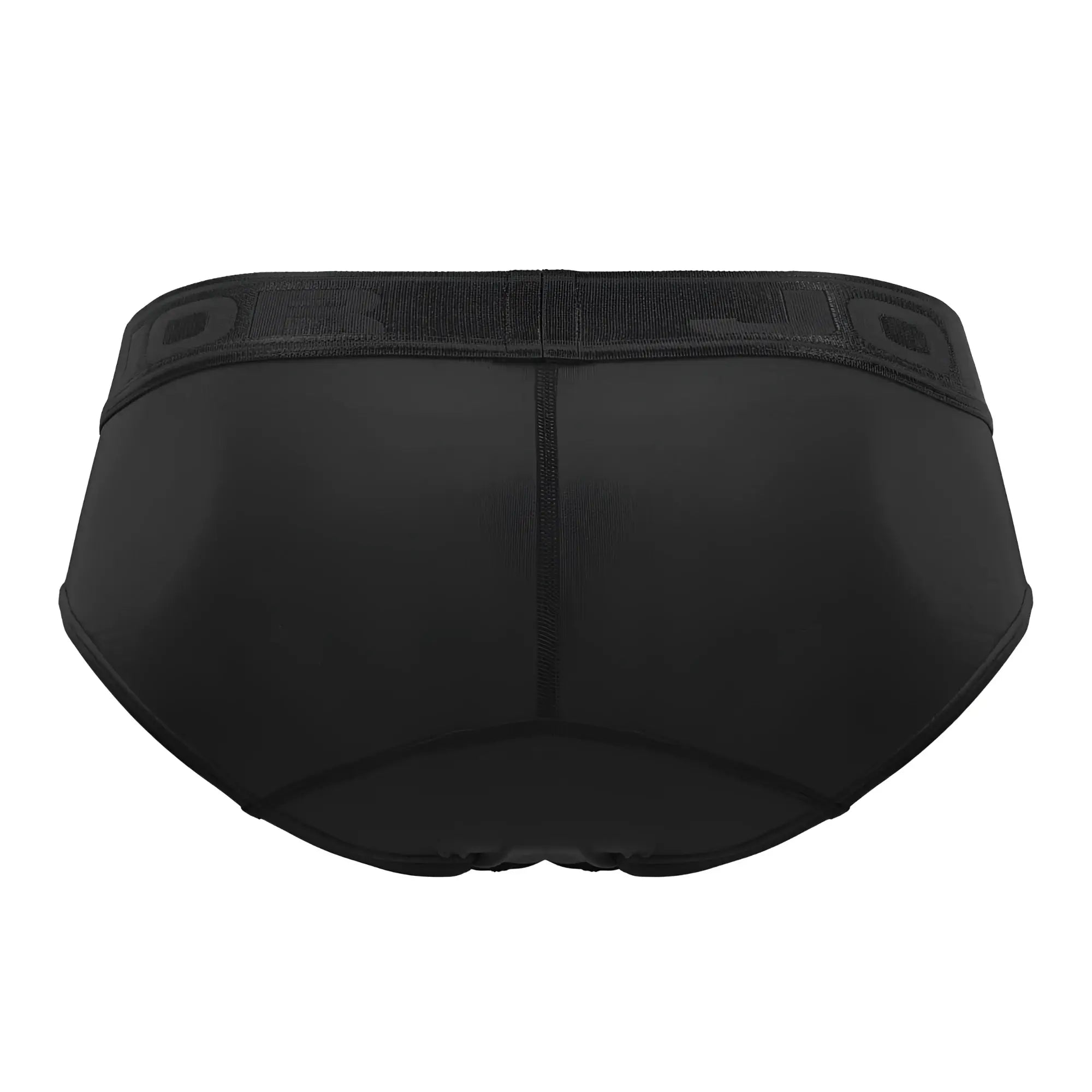 Black jor 2047 element briefs with smooth seamless fabric and elastic waistband featuring subtle branding
