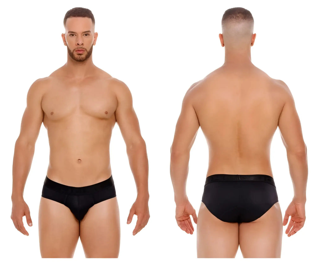 Black JOR 2047 Element briefs in smooth form-fitting fabric designed for comfort and support