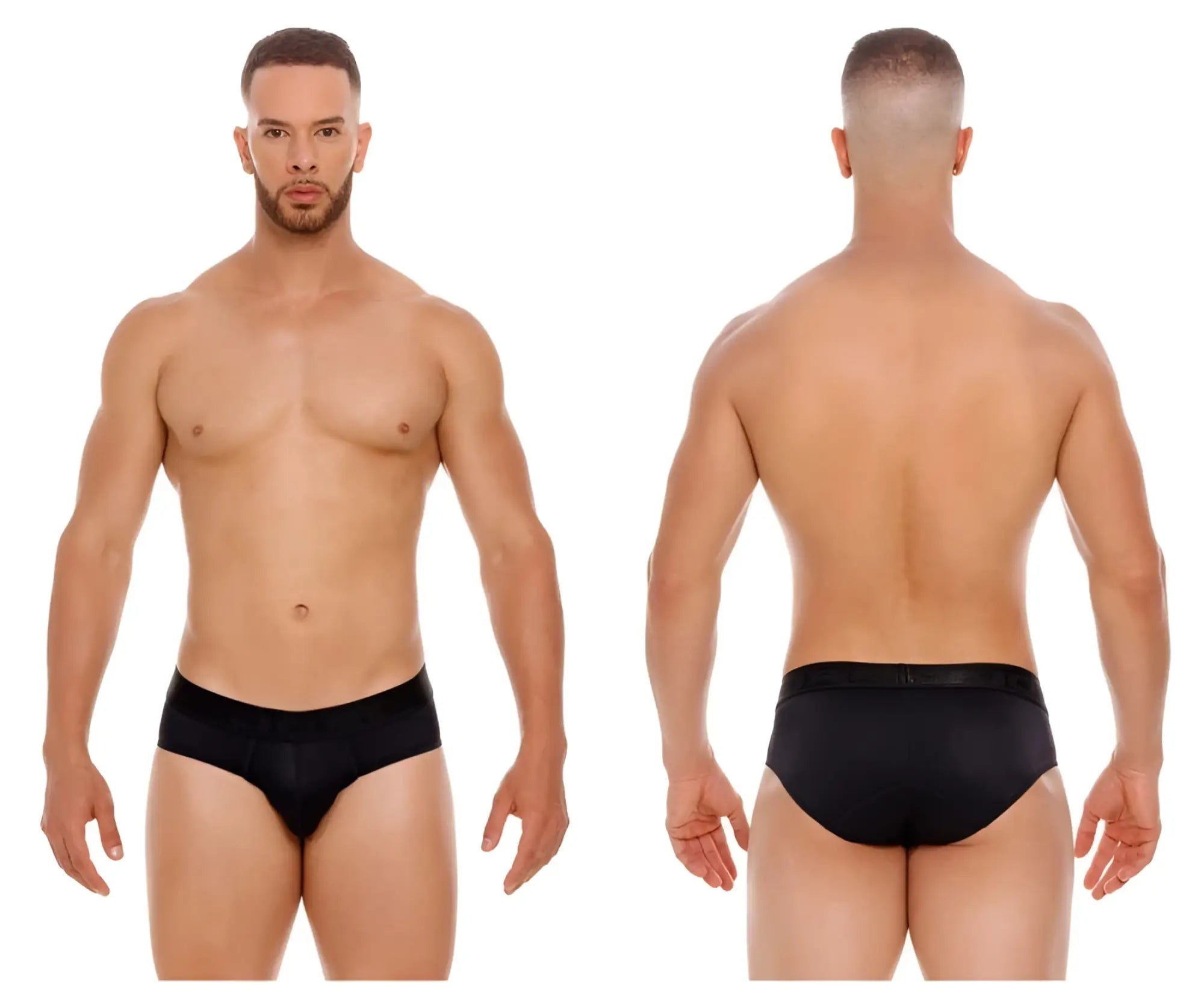 Black JOR 2047 Element briefs in smooth form-fitting fabric designed for comfort and support