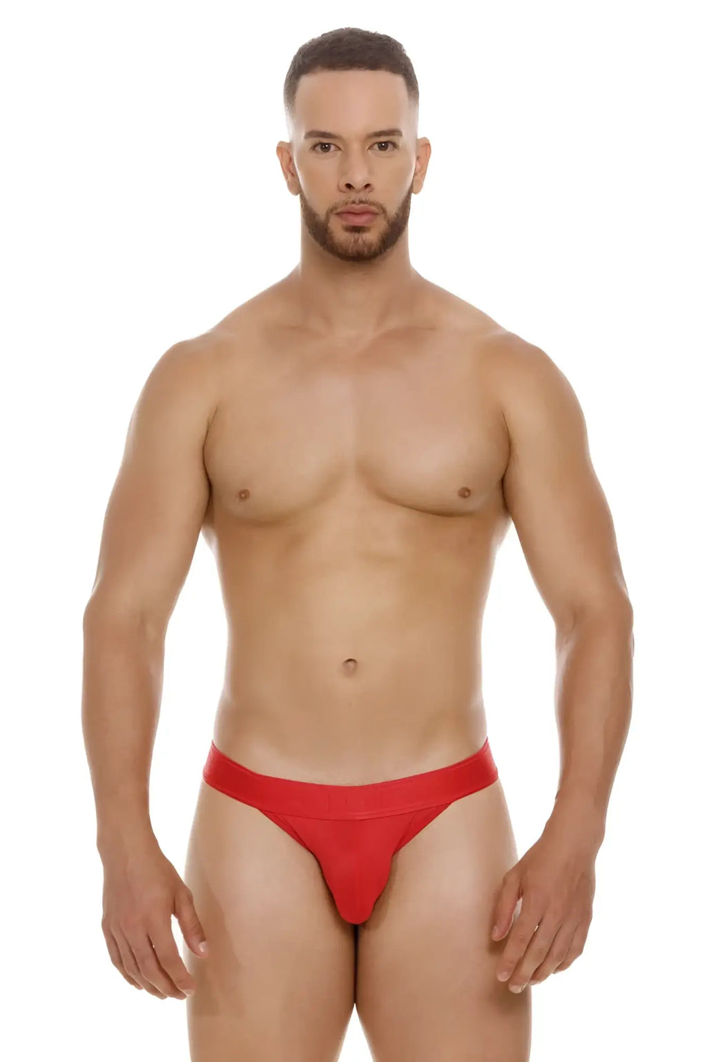Red jor 2050 element thongs athletic briefs with smooth form-fitting design for comfortable active wear