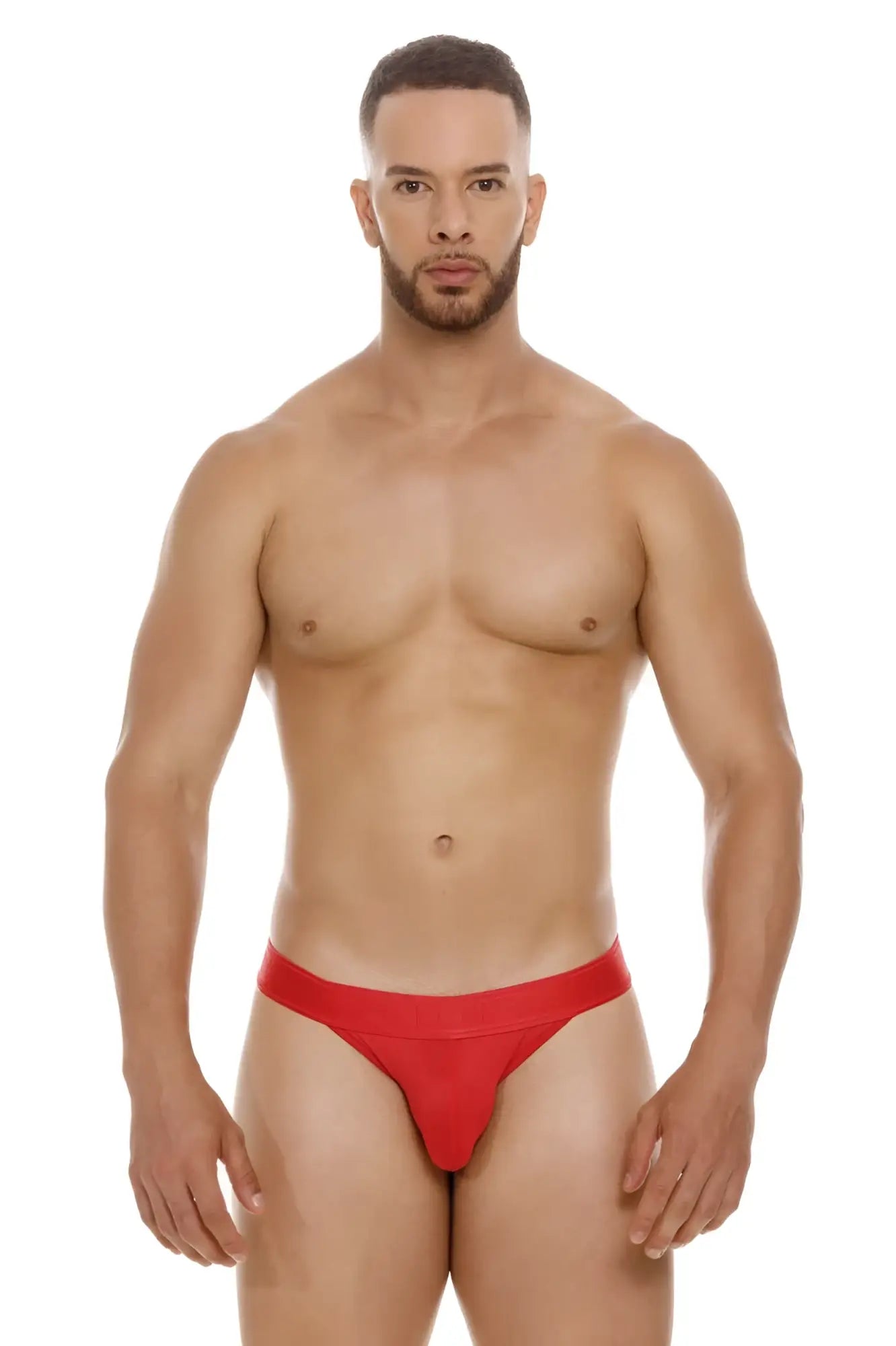Red jor 2050 element thongs athletic briefs with smooth form-fitting design for comfortable active wear