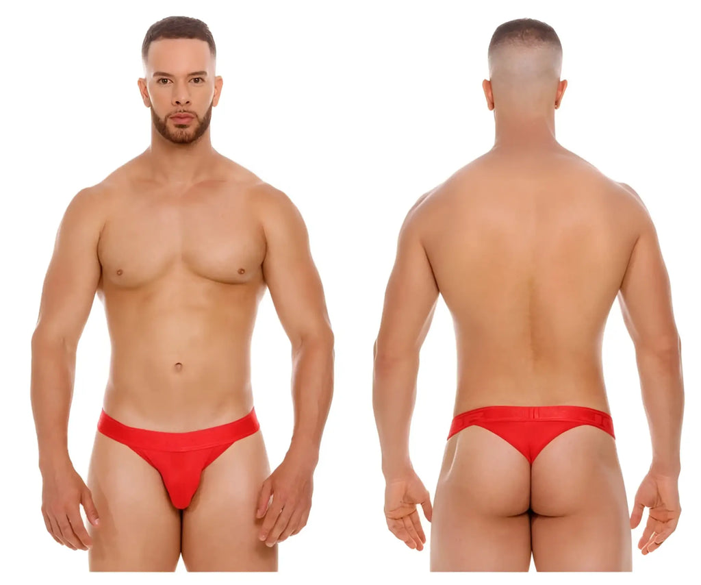Red thong briefs jor 2050 element thongs in red featuring a minimal back design for comfortable wear