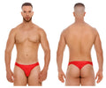 Red thong briefs jor 2050 element thongs in red featuring a minimal back design for comfortable wear