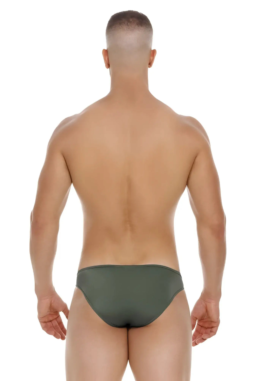 Olive green briefs jor 2072 titan bikini with breathable fabric for comfortable daily wear