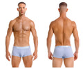 Light blue jor 2140 Element trunks men’s briefs with a smooth elastic waistband for comfortable support