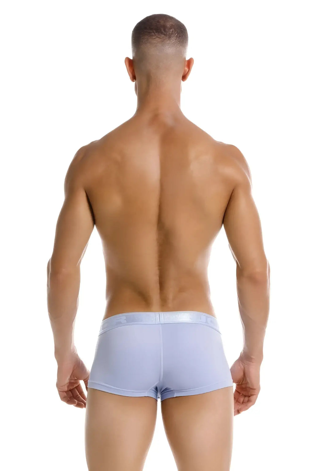 Light blue jor 2140 element trunks mens briefs with a subtle elastic waistband for comfortable wear