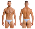 Light blue jor 2144 element athletic briefs with subtle logo on waistband designed for comfortable active wear