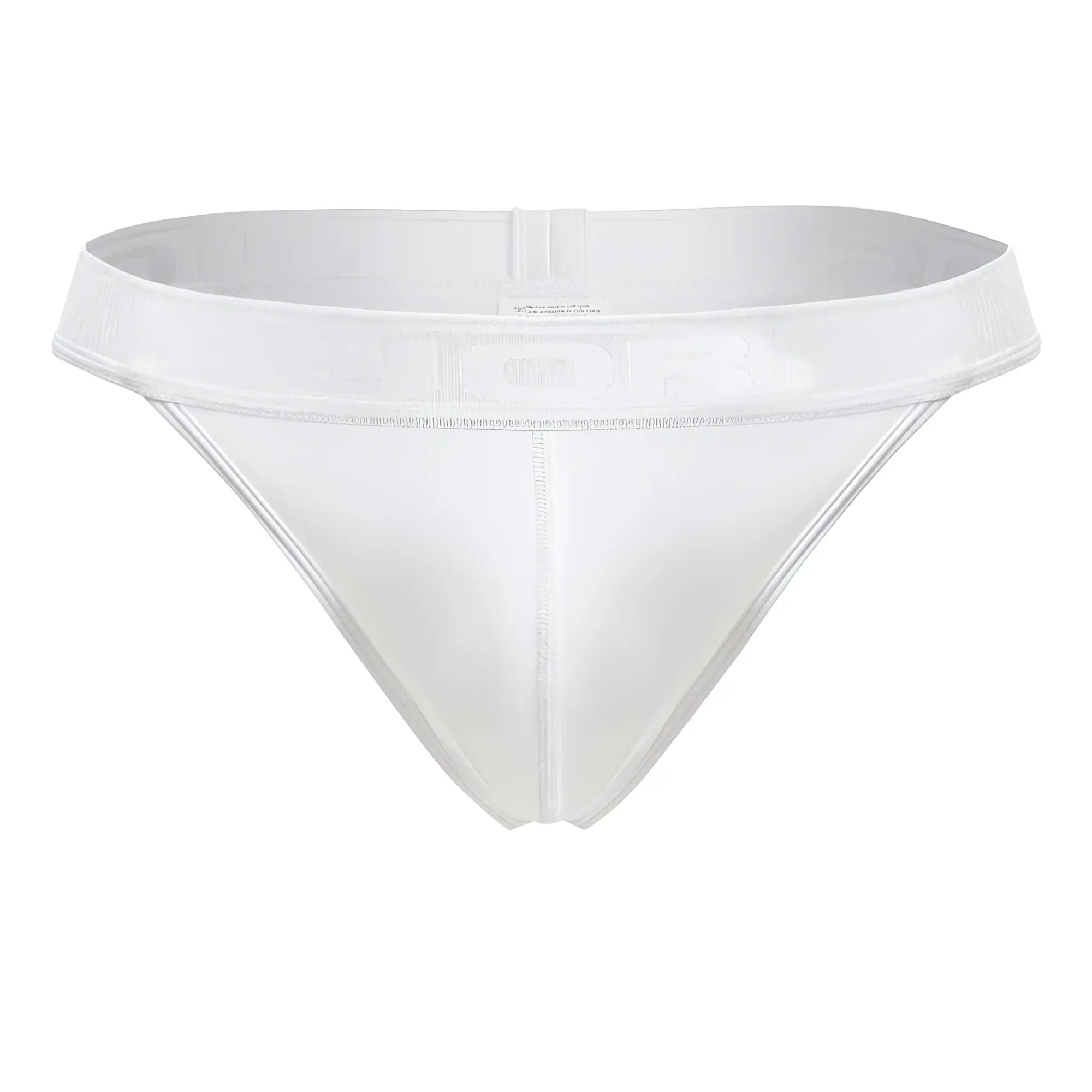 White jor 2144 element thongs with a seamless, smooth design and elastic waistband for athletic comfort