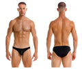Black jor 2150 apolo bikini briefs with a smooth form-fitting design in comfortable fabric for everyday wear
