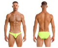 Neon green jor 2150 apolo bikini briefs made of comfortable breathable fabric ideal for everyday wear