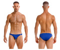 Blue swim trunks jor 2191 travel swim bikini royal color with small logo on the left hip for swimming and travel