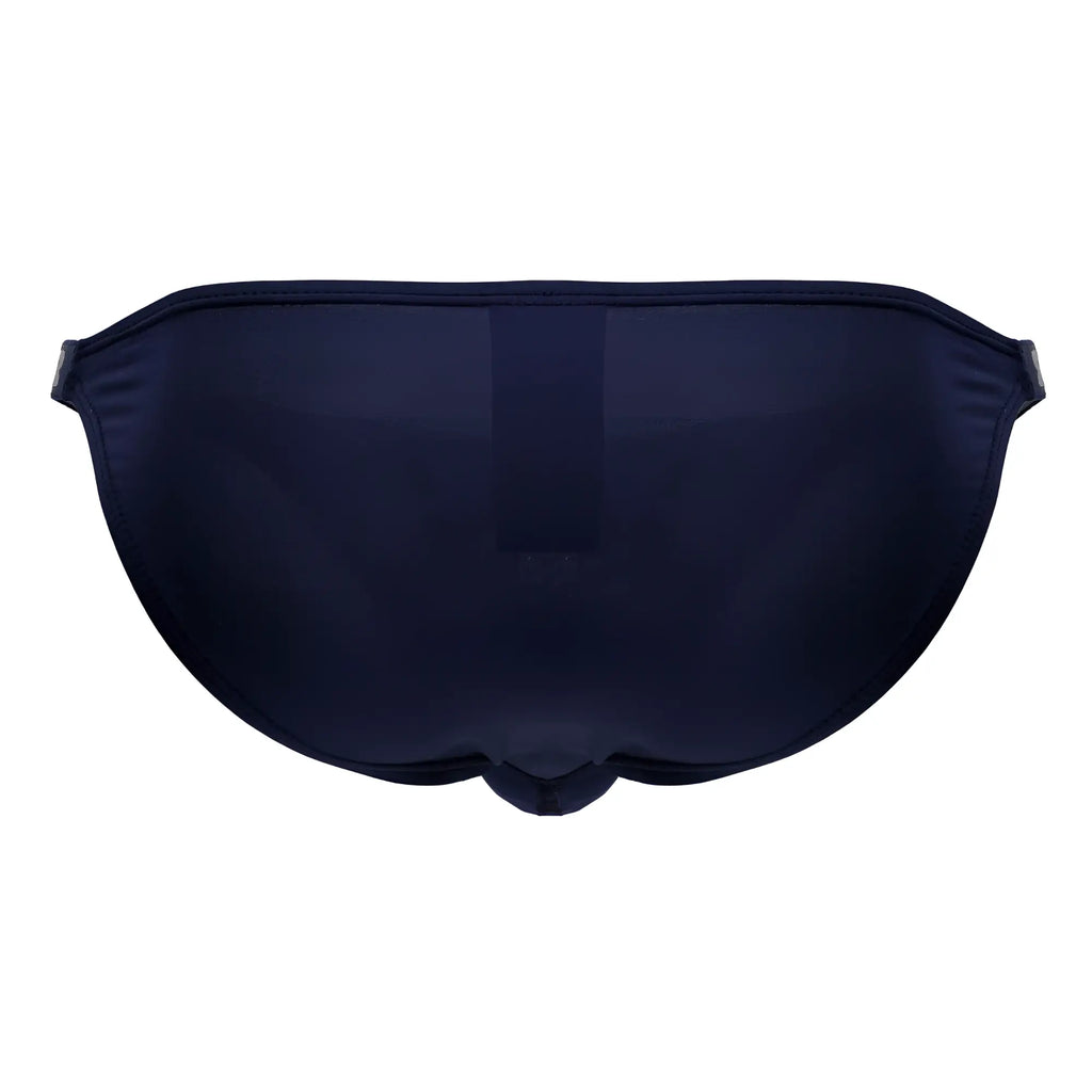 Navy blue silicone eye mask jor 2233 eros bikini with smooth textured surface and subtle seam detailing
