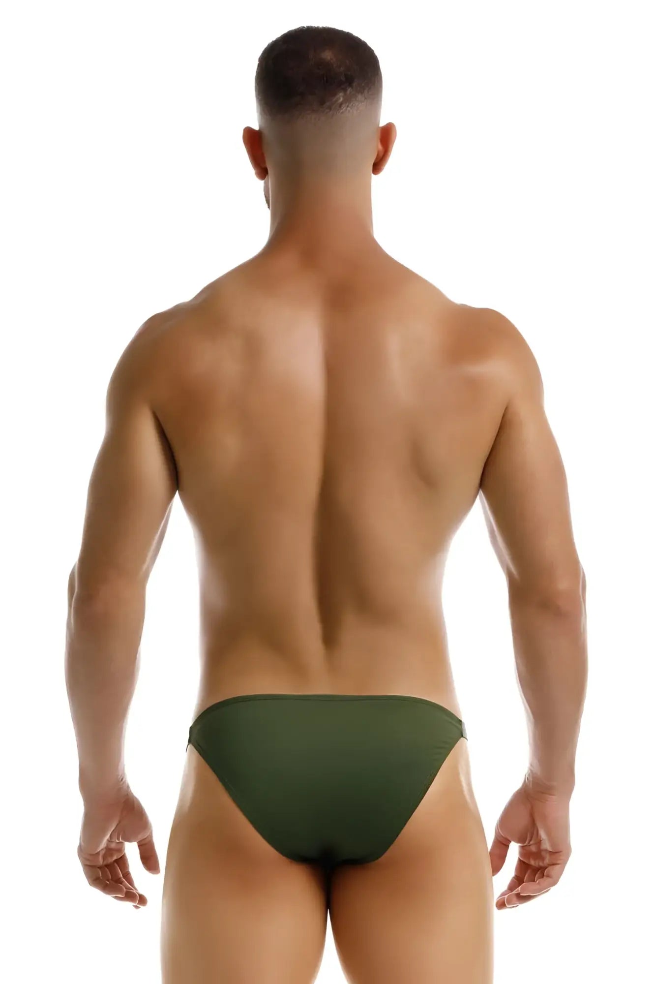 Olive green briefs jor 2233 eros bikini made from soft fabric designed for comfortable everyday wear