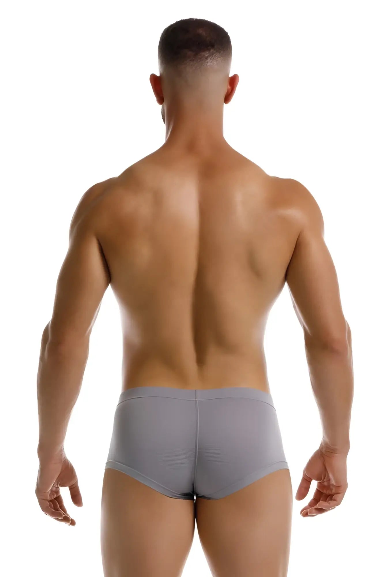 Gray jor 2246 cosmo trunks athletic briefs with smooth, form-fitting fabric and minimalist design