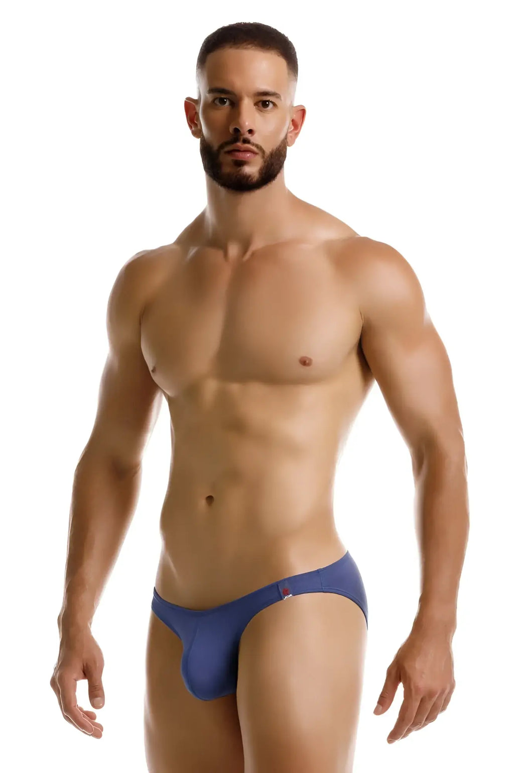 Blue jor 2247 cosmo bikini men’s briefs with smooth, form-fitting design in vibrant blue color