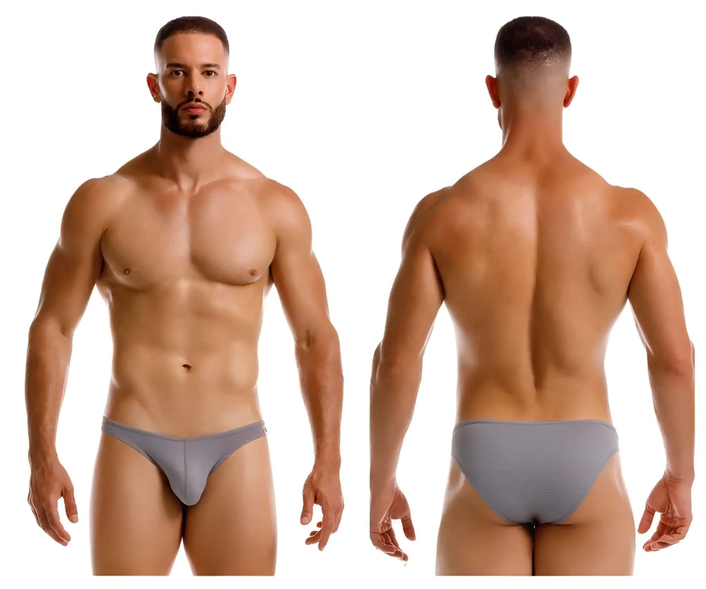 Jor 2247 cosmo bikini gray briefs with smooth, form-fitting design for comfortable everyday wear