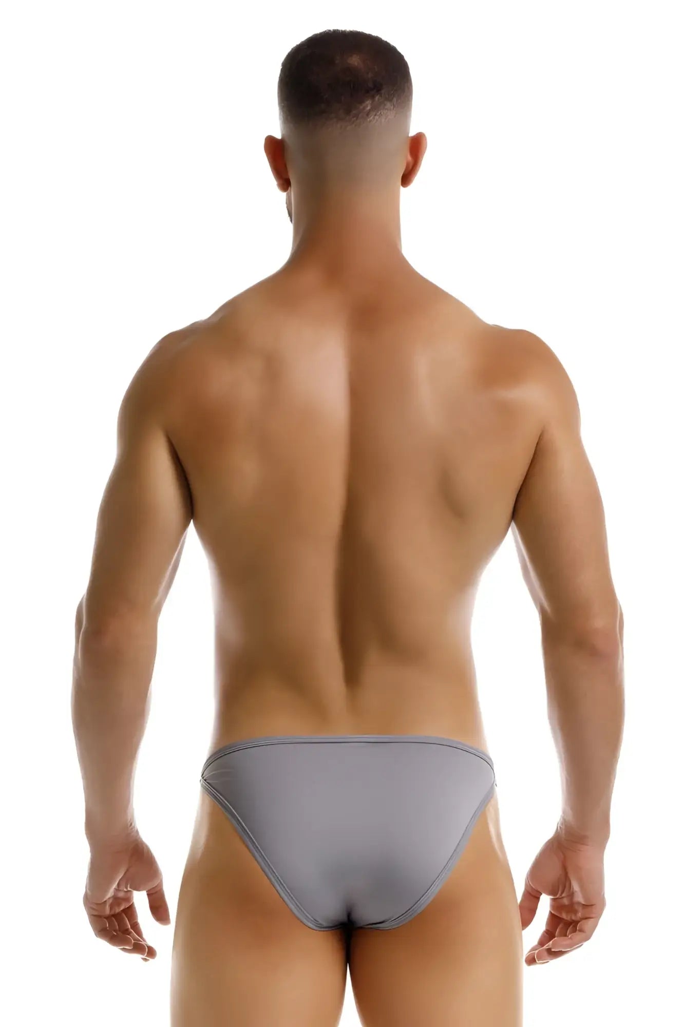 Gray jor 2257 axel bikini briefs with sleek form-fitting design suitable for athletic use