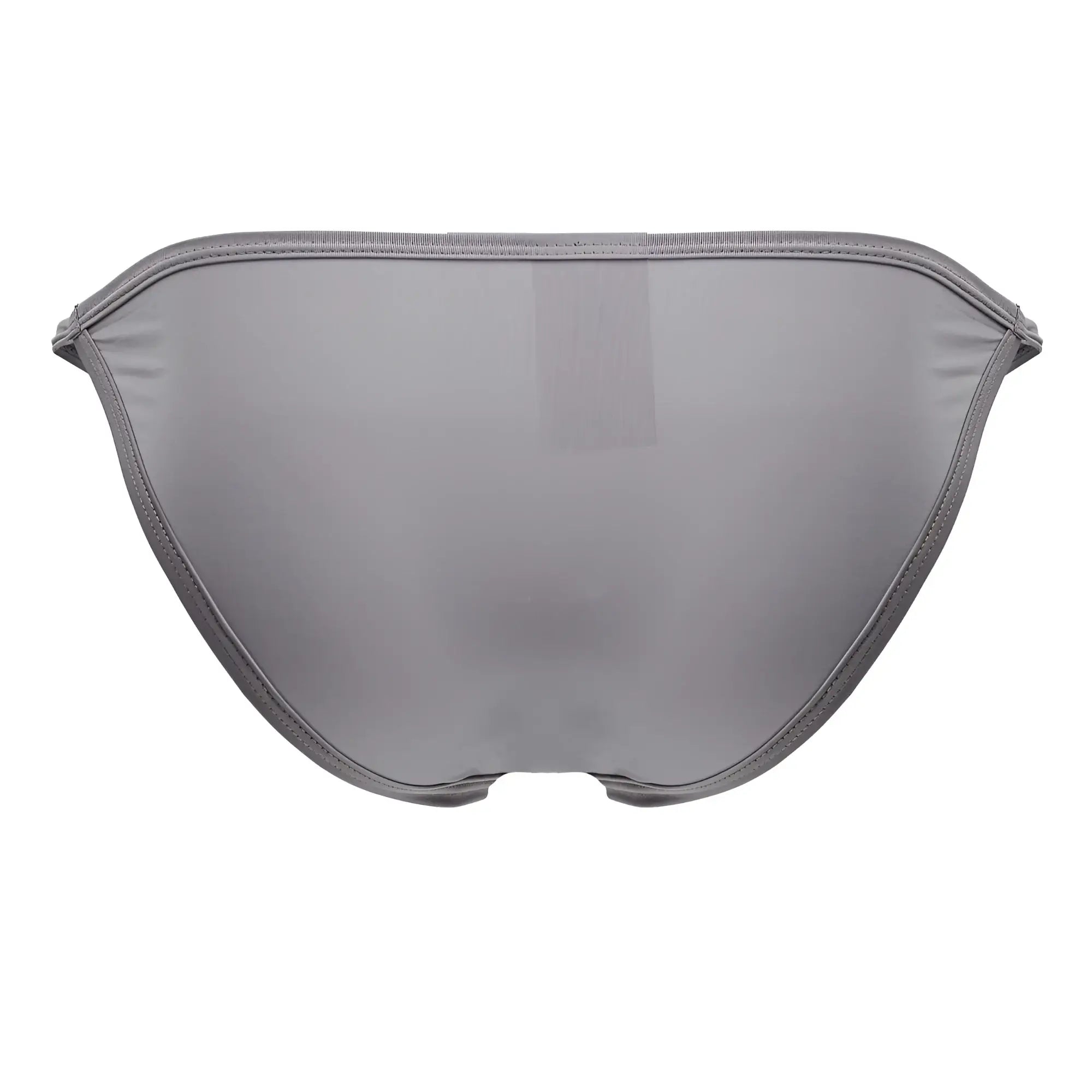 Gray mesh bikini bottom jor 2257 axel bikini with sleek form-fitting design and subtle vertical ribbing