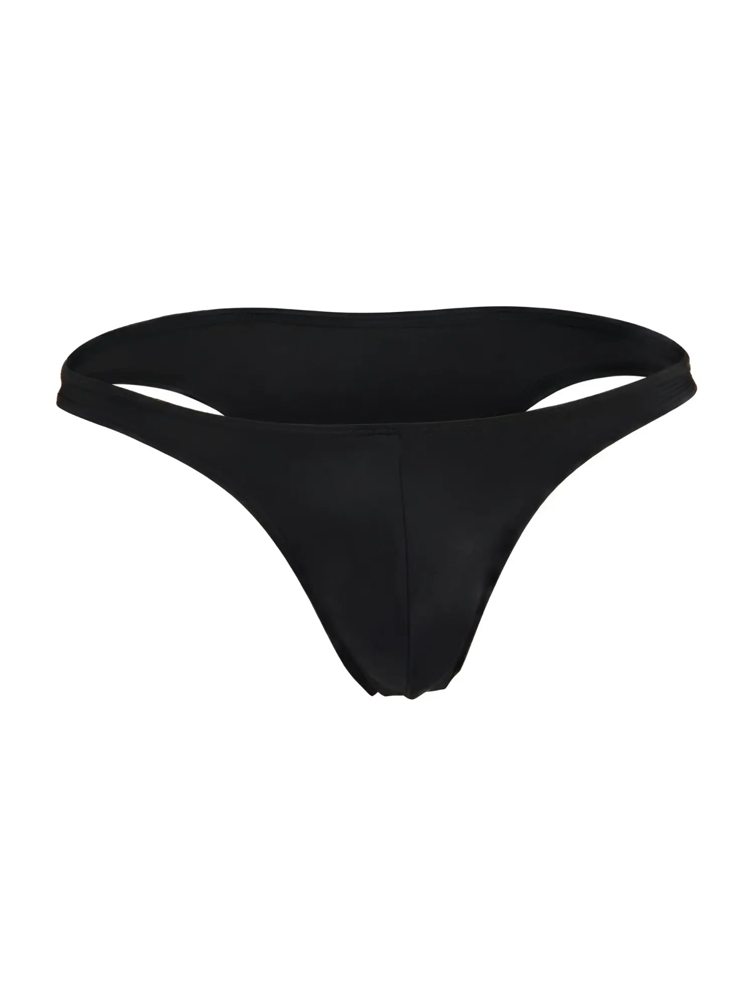 Black thong bikini bottom jor 2273 travel swim bikini with smooth seamless design and minimalistic cut back view