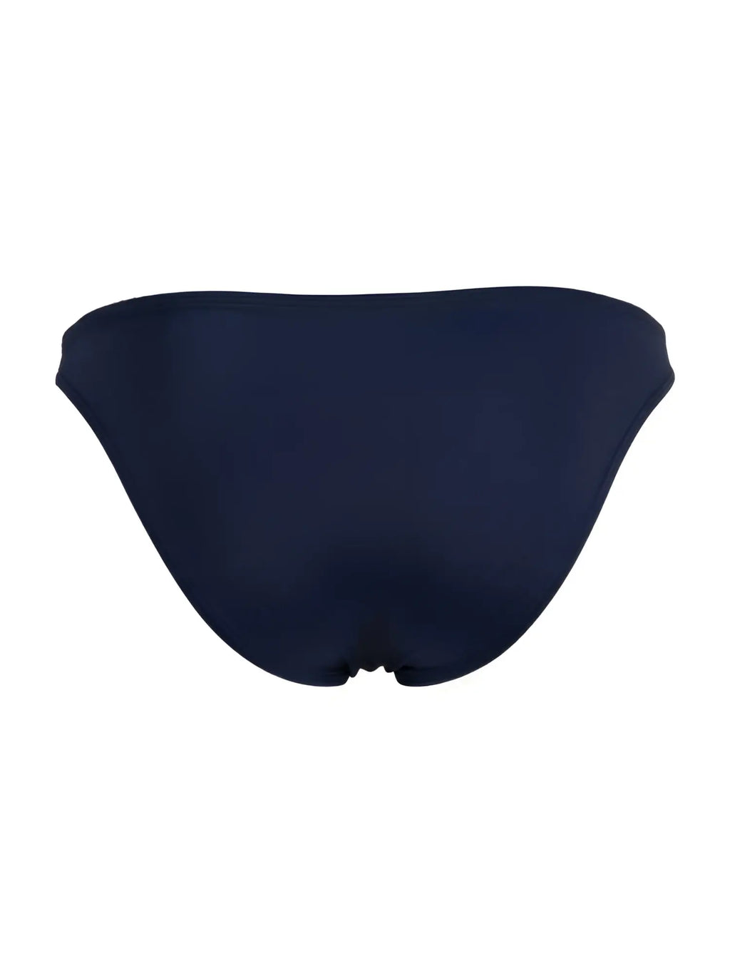 Navy blue seamless travel swim bikini bottom jor 2273 featuring smooth fabric and comfortable fit back side view