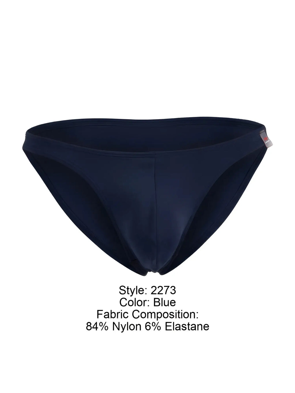 Navy blue JOR 2273 travel swim bikini made of 84% nylon 6% elastane designed for swimming use