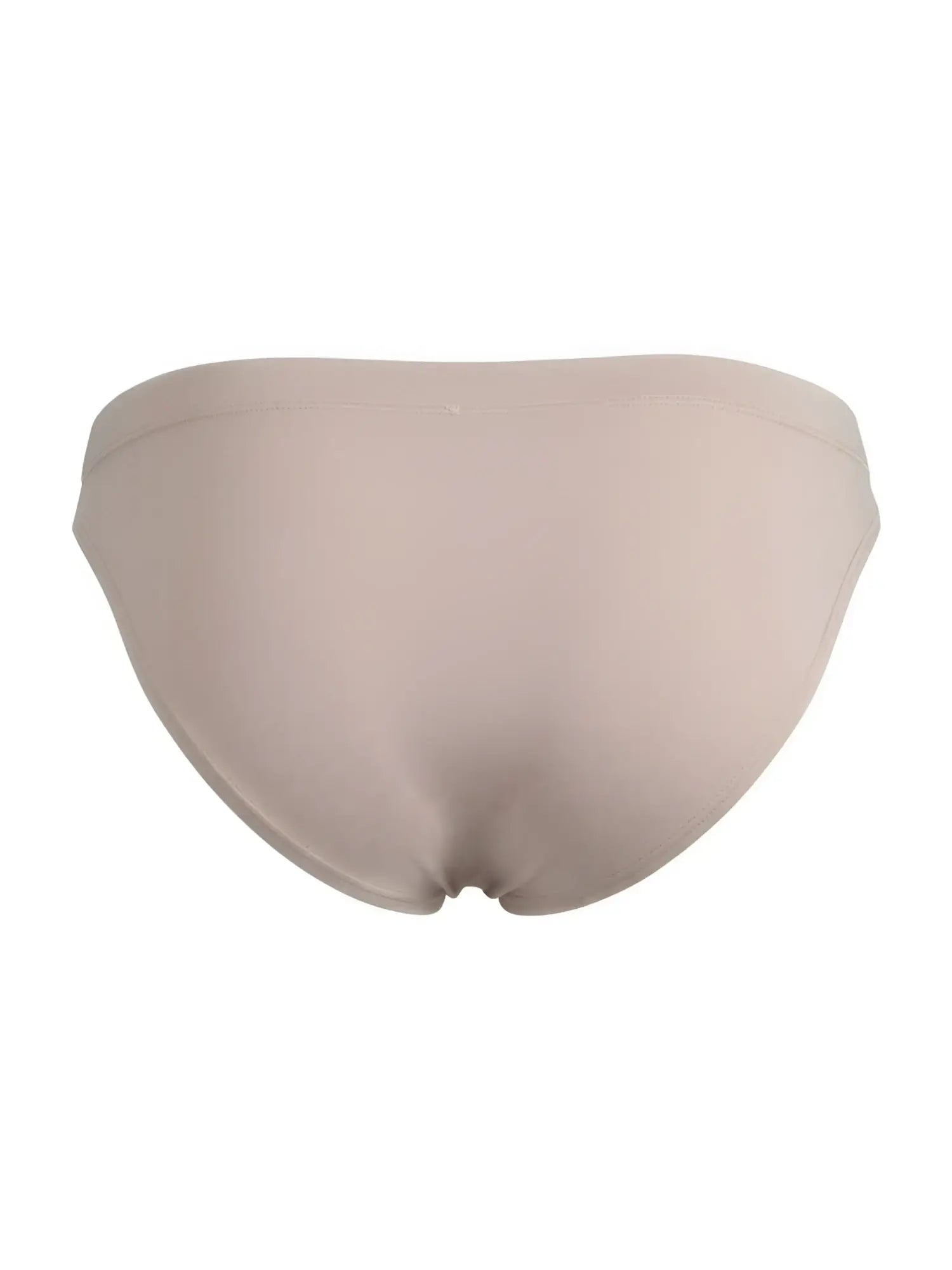 Beige jor 2348 invisible bikini briefs with smooth stretchy fabric finish for comfortable everyday wear