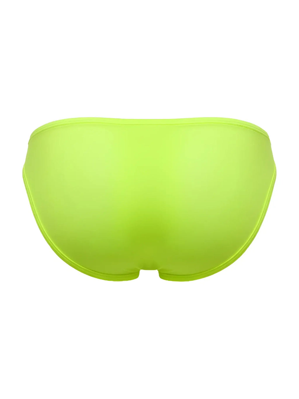 Bright neon green jor 2353 origin bikini swim trunks with smooth seamless design for swimming and beachwear
