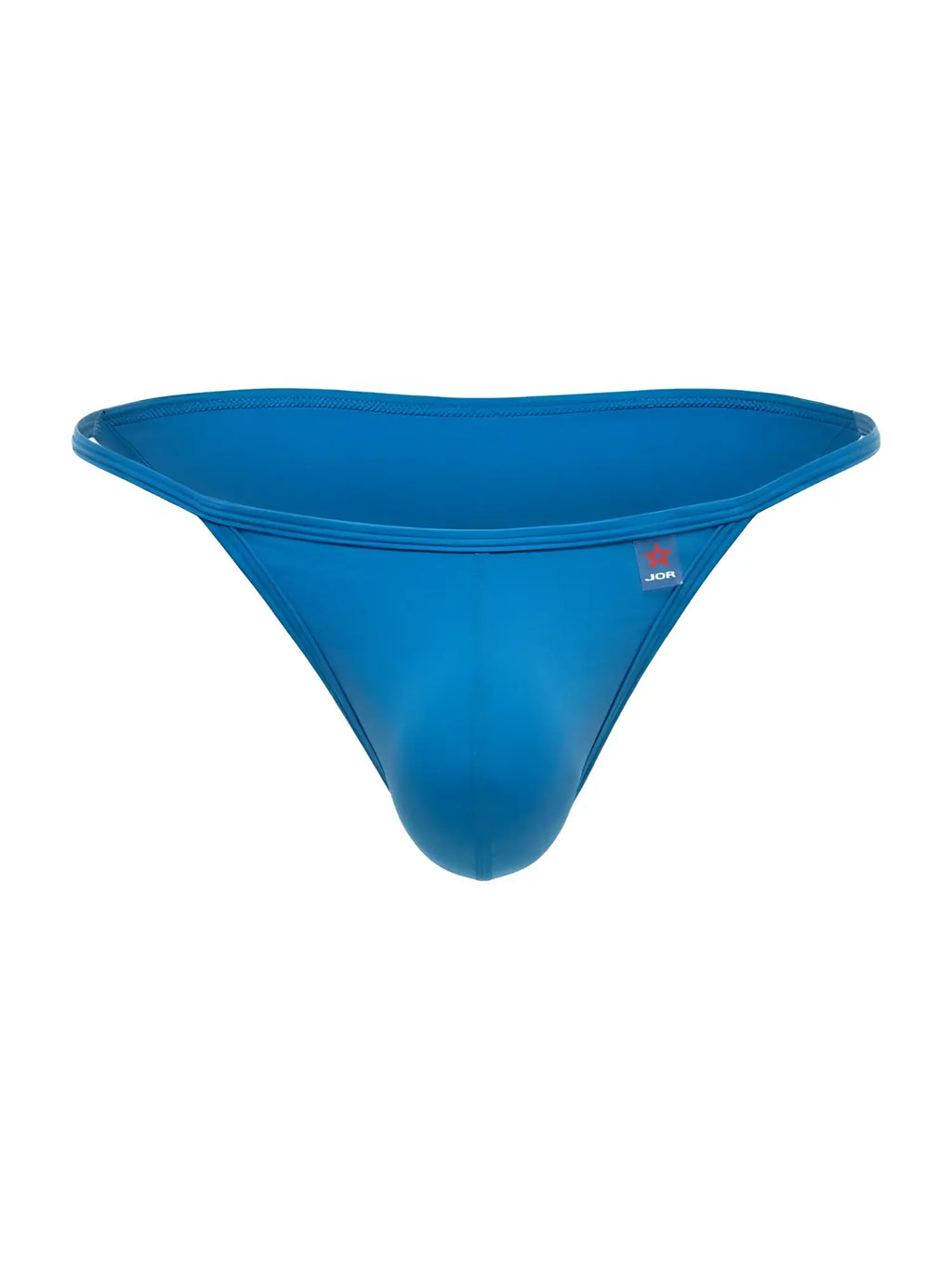 Bright blue jor 2358 axel bikini thong made of smooth stretchy fabric with a sleek form fitting design