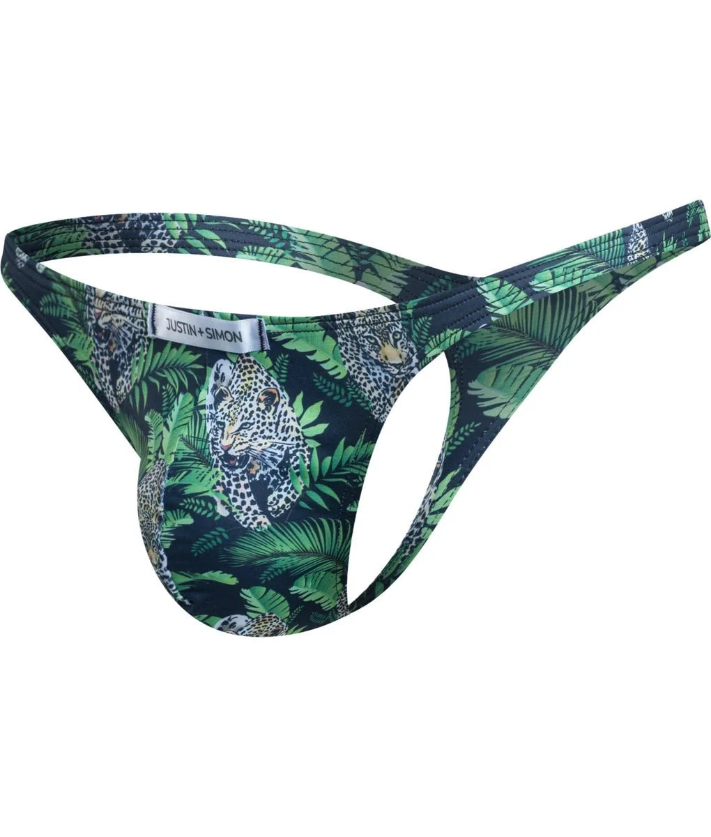Justin + Simon XSJ03 Men's Classic Tanga Wild Prints