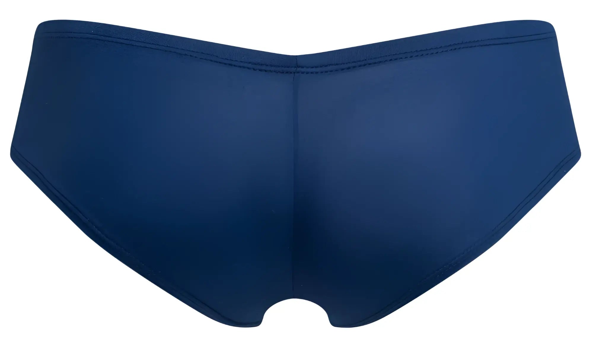 Navy blue seamless briefs from justin simon xsj13 cheeky bulge boxer in peach navy color with comfortable fit