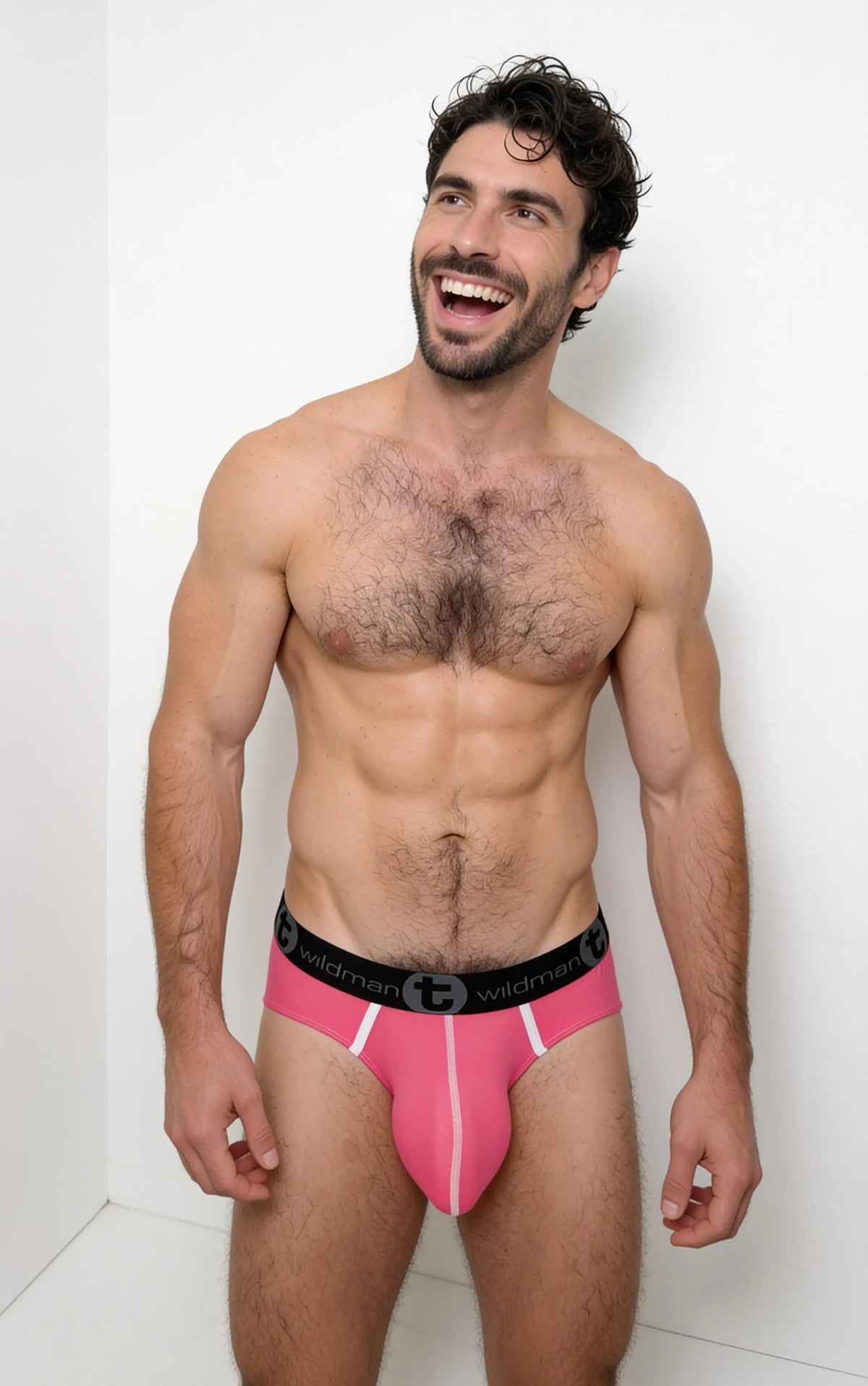 WildmanT Herren Modal Monster Cock Slip Pink