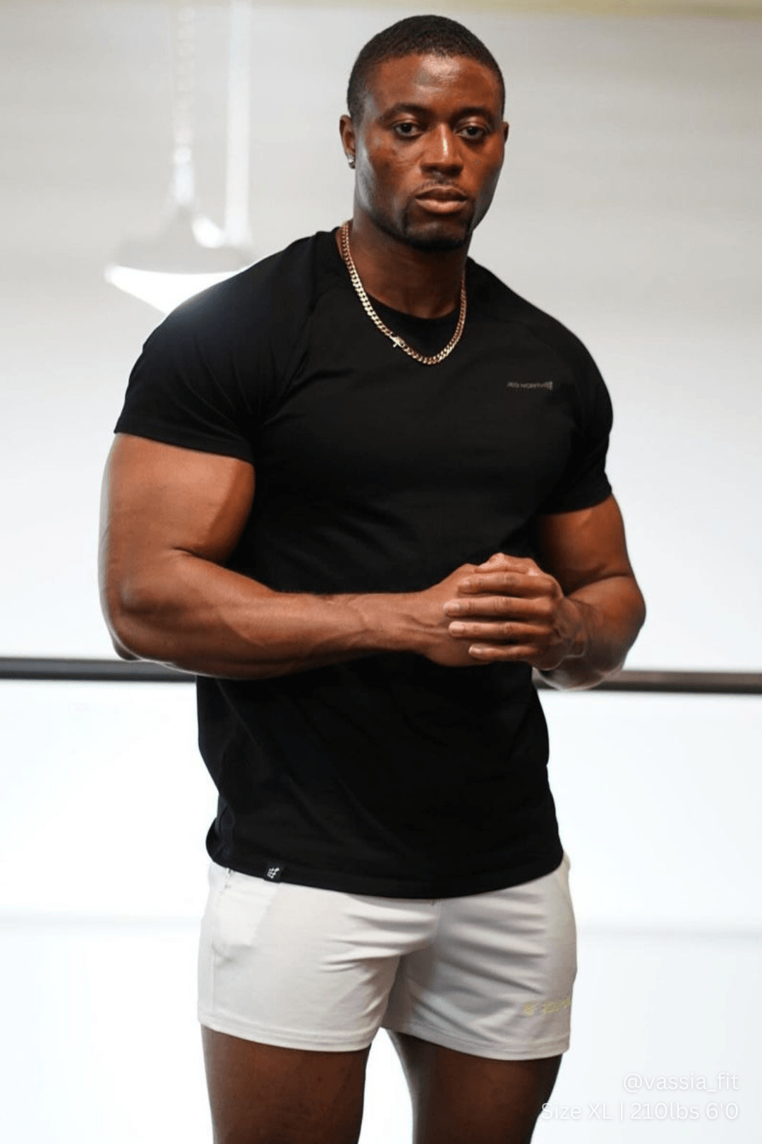 Jed North Titan 2.0 Muscle-Fit T-Shirt - Black