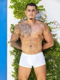 White men’s briefs little boy blue design adam square cut with smooth fitted design and breathable fabric