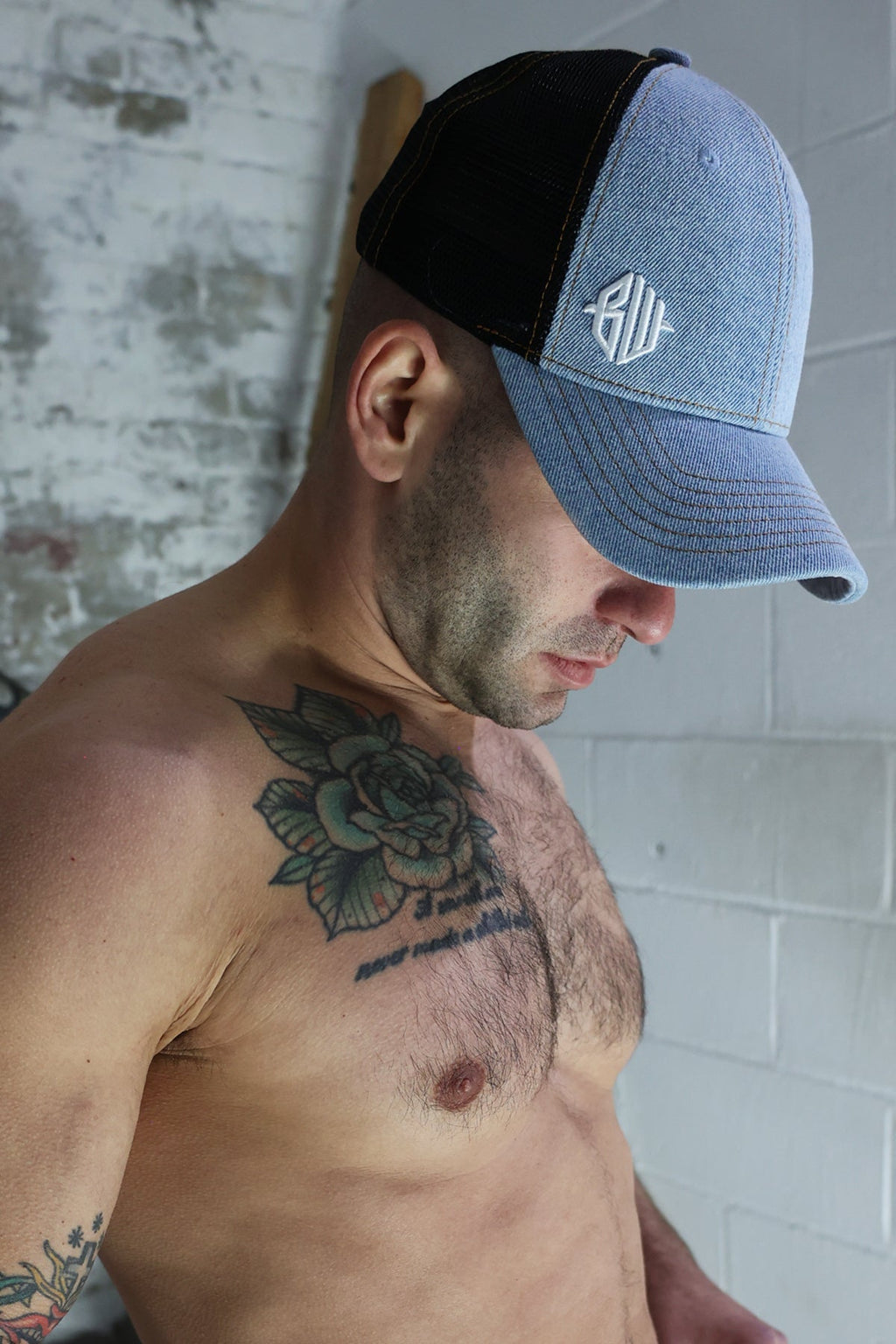 Loaded Denim Trucker Hat