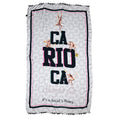CA-RIO-CA Loco Monkey Canga de Praia- Brazilian Beach Towel (Sarong / Pareo)