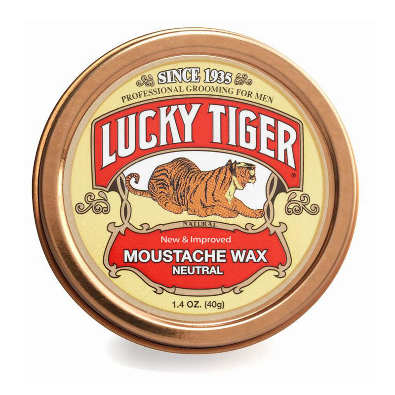 Cera para bigote Lucky Tiger de 1,5 oz, 16161, talla única