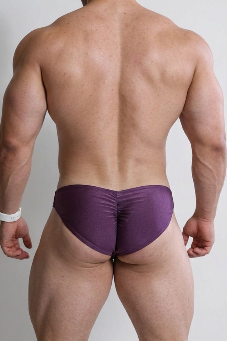 JJ Malibu Dynamic Classic Scrunch-Butt Slip – Violett
