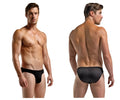 Magic silk 6606 black silk briefs with a smooth, form-fitting design for comfortable everyday wear