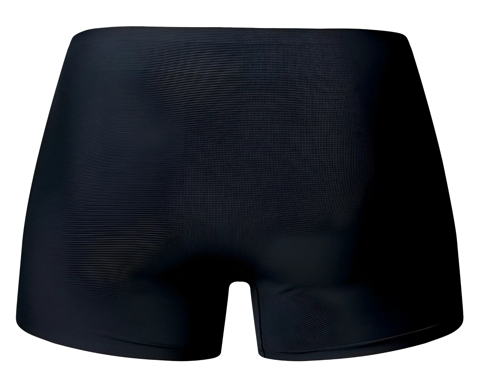 Male power 154-300 hot mesh pouch short black-red black form-fitting boxer briefs with ribbed texture and high waist