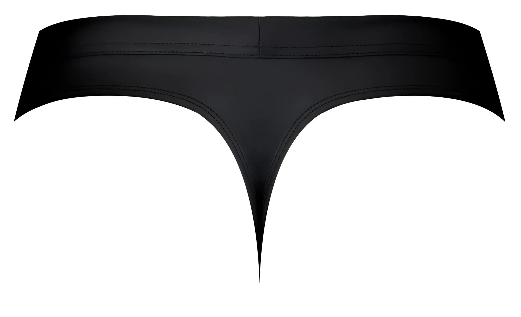 Black male power 410-298 oh snap snap off thong made of smooth stretchy fabric with a sleek minimalist design
