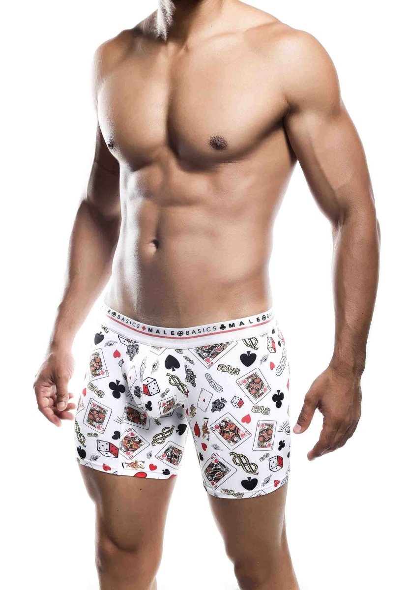 Malebasics Boxer Brief Hipster Poker