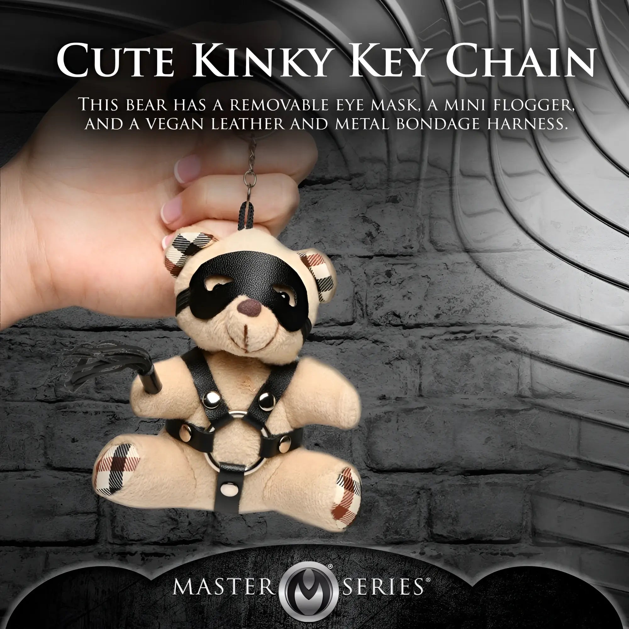BDSM Teddybär Schlüsselanhänger